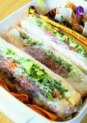 簡単!美味しい!ミンチカツサンド☆-レシピのメイン写真