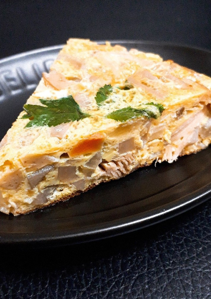 リメイク料理筑前煮のたまごやき-レシピのメイン写真