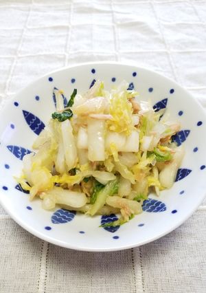☆焼肉のたれ&ツナでお手軽白菜サラダ☆-レシピのメイン写真