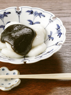 白玉団子の日本山人参粉末あんかけ-レシピのメイン写真