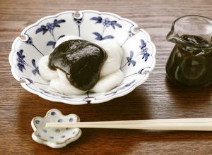 白玉団子の日本山人参粉末あんかけ-レシピのメイン写真