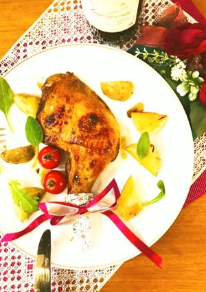 シェフ直伝★家庭で作る本格ローストチキン-レシピのメイン写真