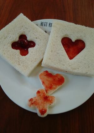 一緒に作って美味しい楽しいサンドイッチ♪-レシピのメイン写真