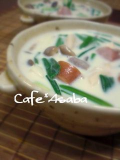 きのこたっぷりのクリームスープ-レシピのメイン写真