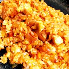 รูปของ ケチャッピーで簡単手軽♬チキンライス