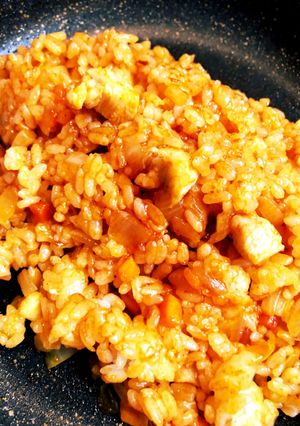 ケチャッピーで簡単手軽♬チキンライス-レシピのメイン写真