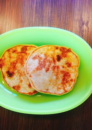 離乳食 卵·砂糖不使用 バナナパンケーキ-レシピのメイン写真