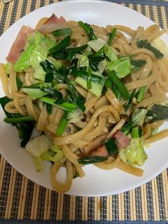 焼肉のタレで簡単焼きうどん-レシピのメイン写真