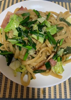 焼肉のタレで簡単焼きうどん-レシピのメイン写真
