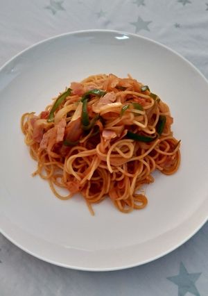 スパゲッティ　ナポリタン-レシピのメイン写真
