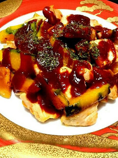 ☆鶏とかぼちゃのソテー☆-レシピのメイン写真