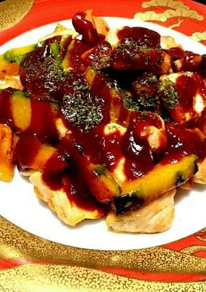☆鶏とかぼちゃのソテー☆-レシピのメイン写真
