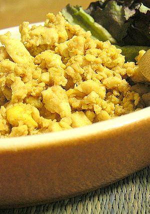 ソースの味の炒り豆腐-レシピのメイン写真