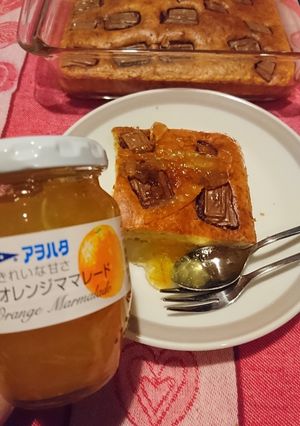 板チョコオレンジママレードケーキ-レシピのメイン写真