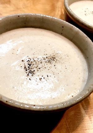 里芋とごぼうの豆乳ポタージュ-レシピのメイン写真