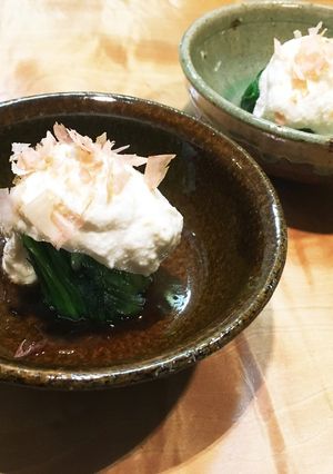 せりの豆腐クリーム和え-レシピのメイン写真