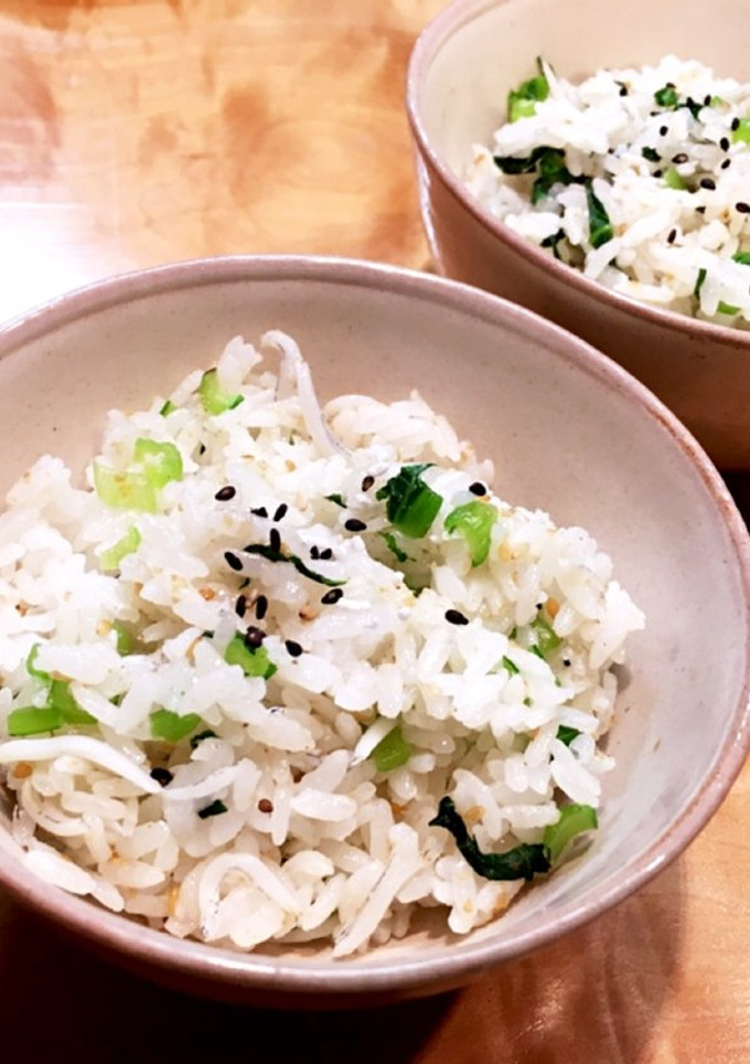 じゃことごまと小松菜の混ぜご飯-レシピのメイン写真