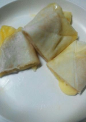 ブリトー風春巻きハムチーズ-レシピのメイン写真