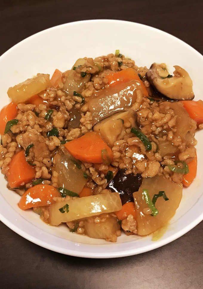 簡単トロトロ！大根と鶏そぼろの煮物-レシピのメイン写真