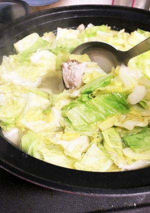 我が家の「水炊き風」手作り鍋スープ-レシピのメイン写真