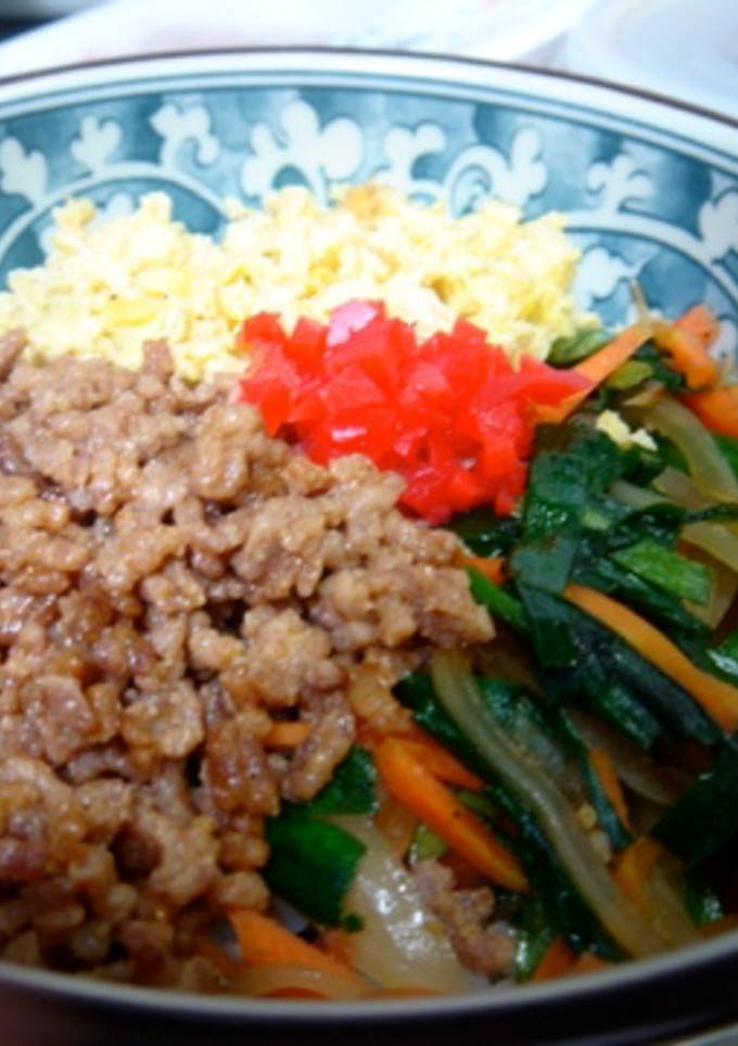 焼き肉のたれで＊簡単＊豚そぼろ丼-レシピのメイン写真