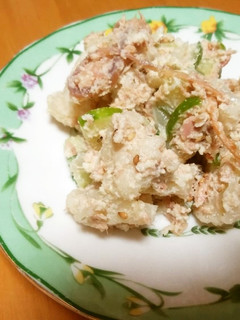 カリフラワーとシーチキンのヘルシーサラダ-レシピのメイン写真