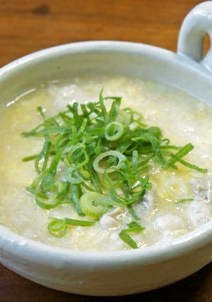山芋と鶏肉の雑炊-レシピのメイン写真