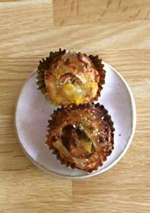 おからとバナナカップケーキ　マーマレード-レシピのメイン写真
