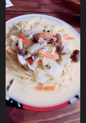 冬のほっこりクリームパスタ-レシピのメイン写真