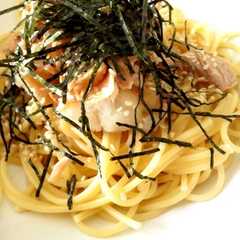 รูปของ ツナと大根おろしのスパゲティ