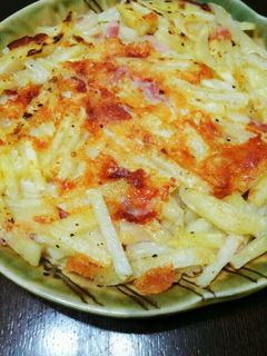 香ばしチーズのじゃがいもガレット。-レシピのメイン写真