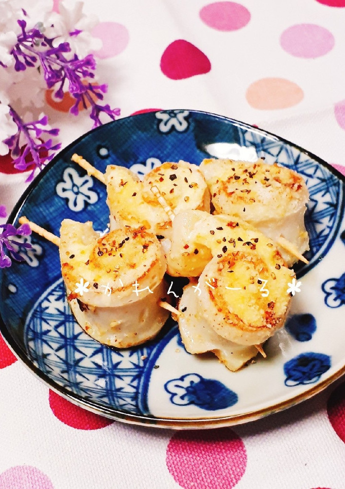 ♡ちくわのくるくるマヨチーズ焼き♡-レシピのメイン写真