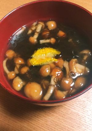 簡単♡もずくなめこスープ-レシピのメイン写真