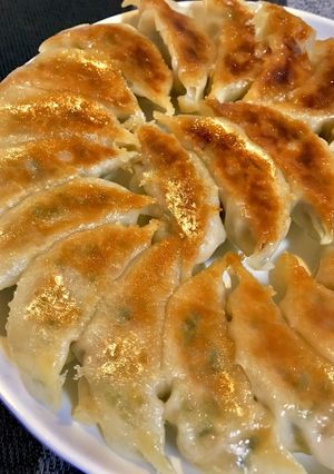 *カリッと美味しい!焼き餃子*-レシピのメイン写真