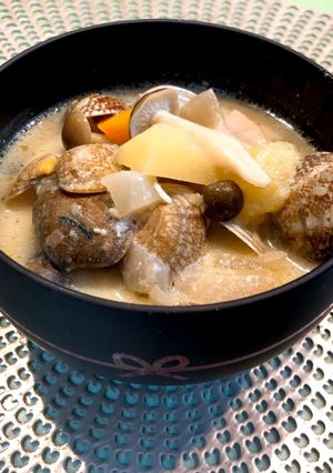 和風クラムチャウダー-レシピのメイン写真
