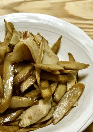 おつまみ◎新ごぼうで簡単キンピラ-レシピのメイン写真