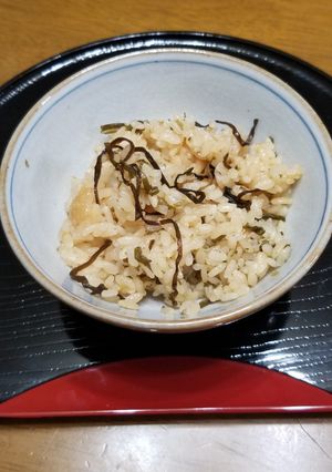 ふじっ子塩昆布を使った簡単炊き込み御飯-レシピのメイン写真