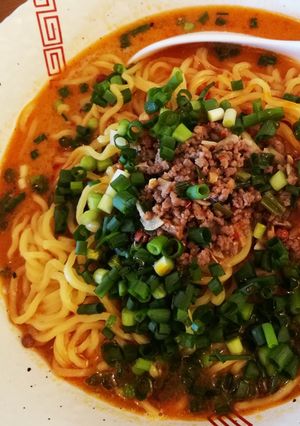 ゴマゴマしい！思い出の担々麺-レシピのメイン写真