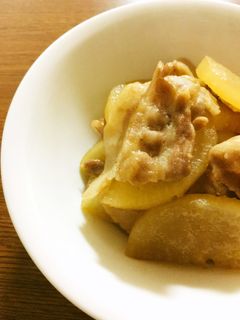 大根と豚バラのこってり旨い煮物-レシピのメイン写真