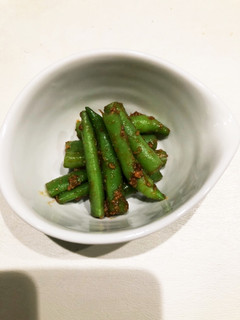 いんげん豆の胡麻味噌和え-レシピのメイン写真