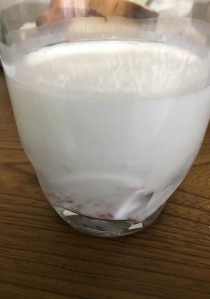 飲むヨーグルトイチゴ味-レシピのメイン写真