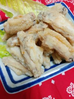 こりゃ旨い❗手羽中の旨塩唐揚げ☆-レシピのメイン写真