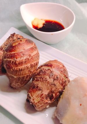超簡単！レンチン！丸ごと里芋の生姜醤油-レシピのメイン写真