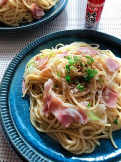 ランチに★長ねぎとベーコンの和風パスタ-レシピのメイン写真