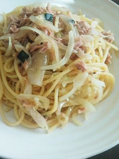 ツナの和風パスタ-レシピのメイン写真