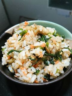 ★きのこと鮭フレークの混ぜご飯★-レシピのメイン写真