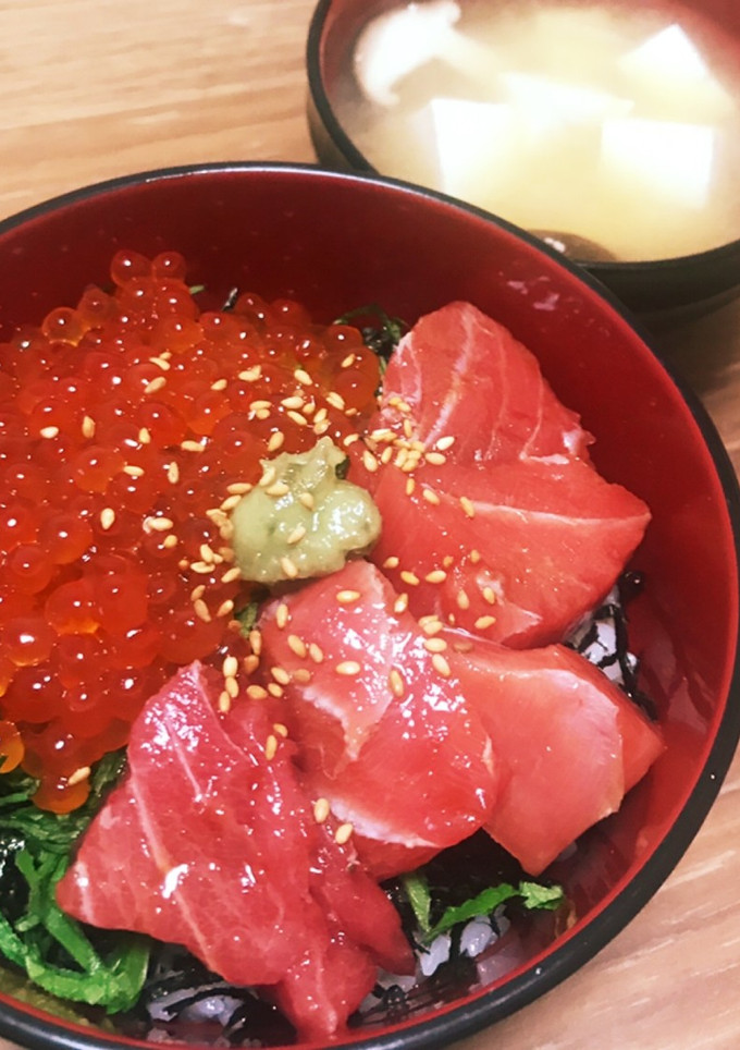 簡単海鮮漬け丼-レシピのメイン写真