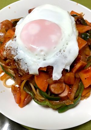 俺的最高に美味しいナポリタンスパゲッティ-レシピのメイン写真
