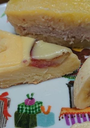チーズのせアップルレモンヨーグルトケーキ-レシピのメイン写真