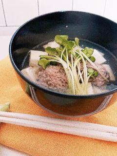 時短!簡単!鰯のつみれ汁-レシピのメイン写真